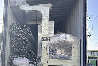 Shipment of Twin Screw Sheet Extruding Machine